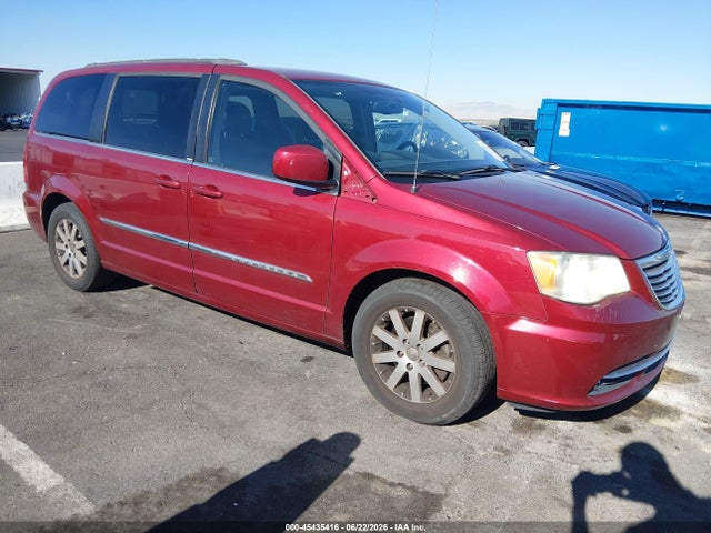 2014 Chrysler Town & Country Touring მანქანა იყიდება აუქციონზე, vin: 2C4RC1BG8ER357681, აუქციონის ნომერი: 45435416