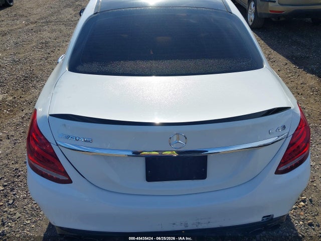 45435424 :رقم المزاد ، 55SWF6EB4HU215110 vin ، 2017 Mercedes-benz Amg C 43 4matic مزاد بيع