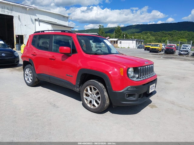 Aukcja sprzedaży 2017 Jeep Renegade Latitude 4x4, vin: ZACCJBBB3HPF08814, numer aukcji: 45435523