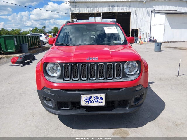 Aukcja sprzedaży 2017 Jeep Renegade Latitude 4x4, vin: ZACCJBBB3HPF08814, numer aukcji: 45435523