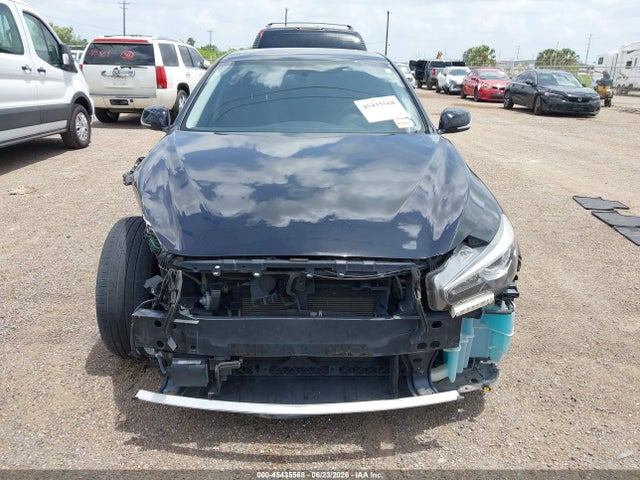 45435568 :رقم المزاد ، JN1EV7AR6LM255880 vin ، 2020 Infiniti Q50 Luxe Awd مزاد بيع
