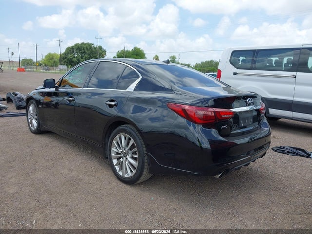 45435568 :رقم المزاد ، JN1EV7AR6LM255880 vin ، 2020 Infiniti Q50 Luxe Awd مزاد بيع