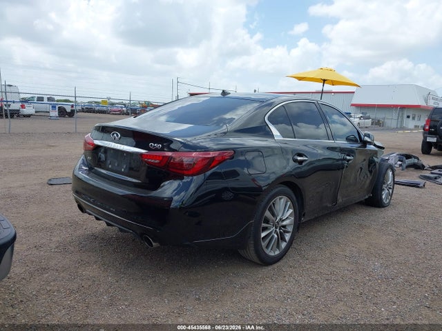 45435568 :رقم المزاد ، JN1EV7AR6LM255880 vin ، 2020 Infiniti Q50 Luxe Awd مزاد بيع
