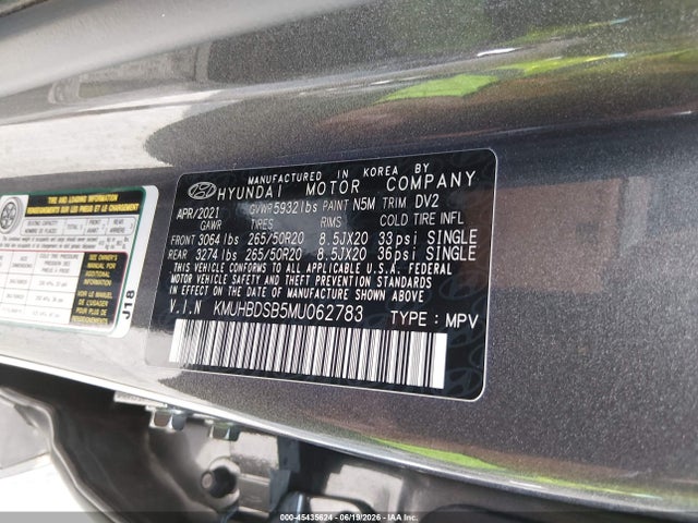 Aukcja sprzedaży 2021 Genesis Gv80 2.5t Awd, vin: KMUHBDSB5MU062783, numer aukcji: 45435624