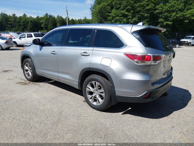Продажа на аукционе авто 2015 Toyota Highlander Xle V6, vin: 5TDJKRFHXFS158139, номер лота: 45435640