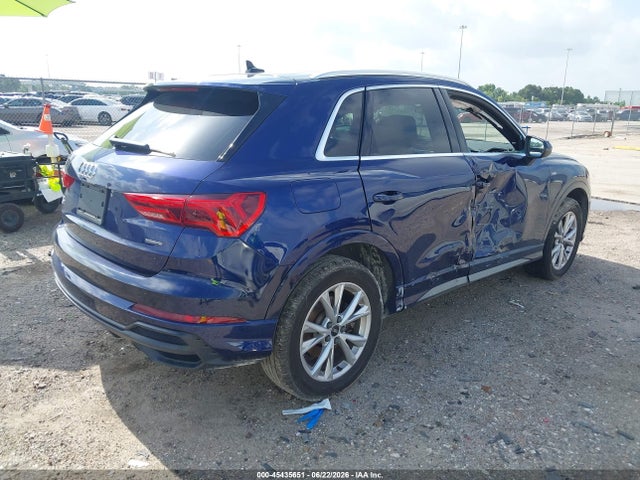Aukcja sprzedaży 2022 Audi Q3 Premium 45 Tfsi S Line Quattro Tiptronic, vin: WA1DECF33N1143638, numer aukcji: 45435651