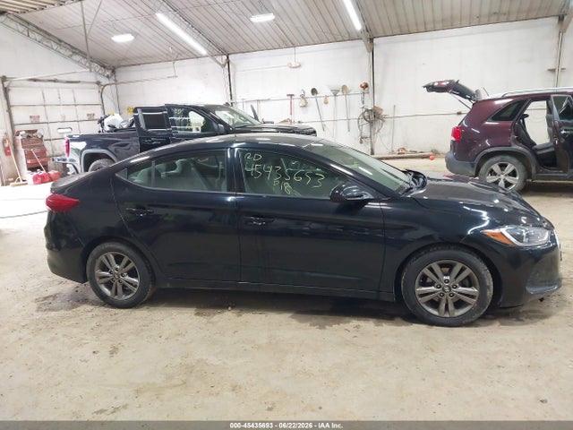 2018 Hyundai Elantra Sel მანქანა იყიდება აუქციონზე, vin: 5NPD84LF1JH242026, აუქციონის ნომერი: 45435693