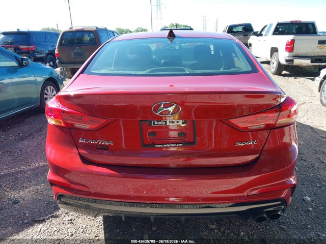 Продаж на аукціоні авто 2018 Hyundai Elantra Sport, vin: KMHD04LB9JU530236, номер лоту: 45435709