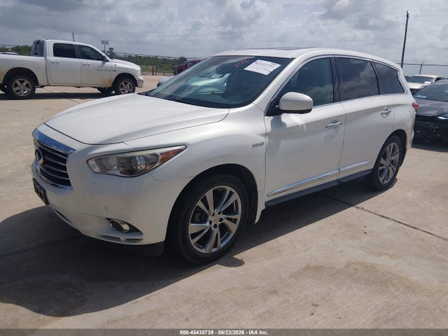 2014 Infiniti Qx60 Hybrid მანქანა იყიდება აუქციონზე, vin: 5N1CL0MN8EC514058, აუქციონის ნომერი: 45435739