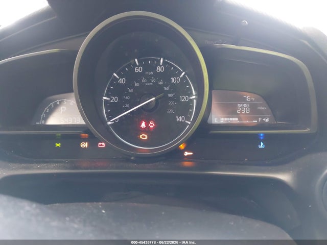 2019 Mazda Cx-3 Sport მანქანა იყიდება აუქციონზე, vin: JM1DKFB79K1449344, აუქციონის ნომერი: 45435778