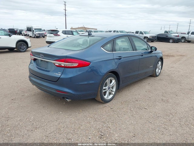 Ford Fusion Hybrid Se 2018 3FA6P0LU1JR212725 Image 4
