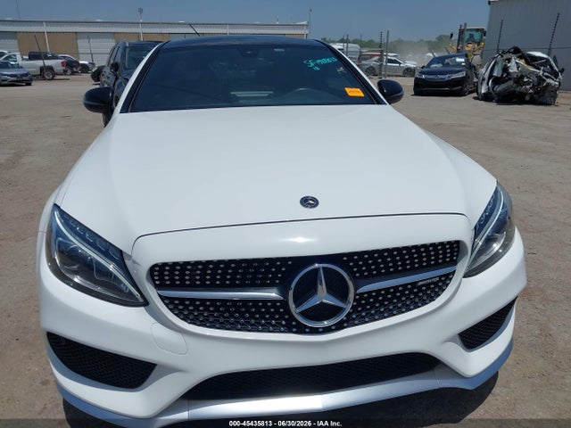 2018 Mercedes-benz Amg C 43 4matic მანქანა იყიდება აუქციონზე, vin: WDDWJ6EB8JF640885, აუქციონის ნომერი: 45435813