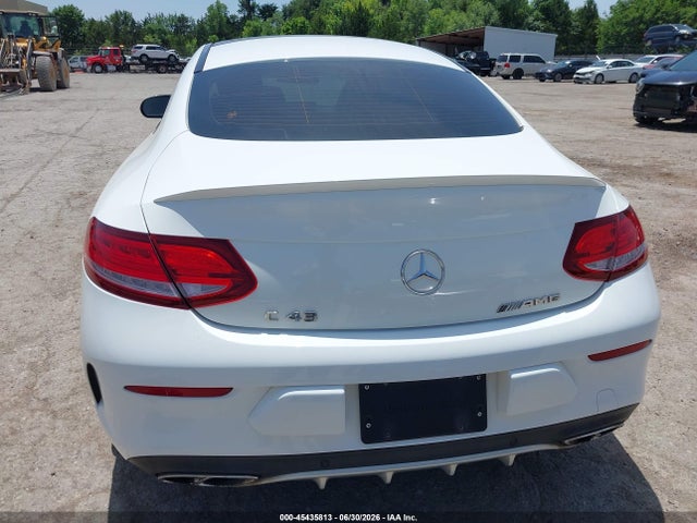 2018 Mercedes-benz Amg C 43 4matic მანქანა იყიდება აუქციონზე, vin: WDDWJ6EB8JF640885, აუქციონის ნომერი: 45435813