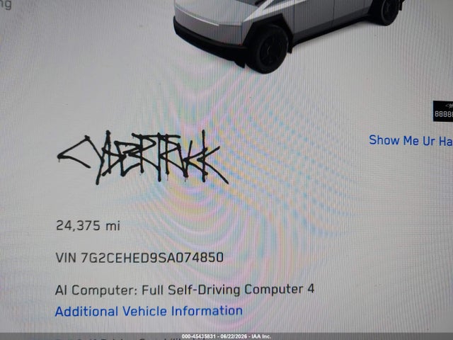 Tesla Cybertruck All-wheel Drive 2025 7G2CEHED9SA074850 Image 7