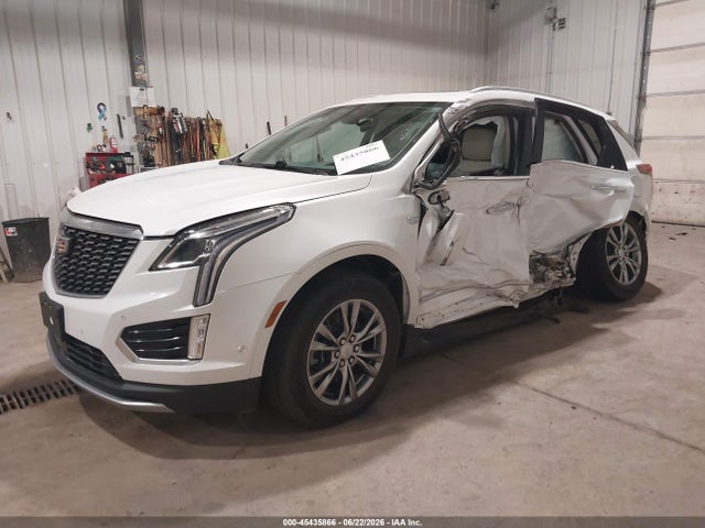 45435866 :رقم المزاد ، 1GYKNDRS3NZ136741 vin ، 2022 Cadillac Xt5 Premium Luxury مزاد بيع