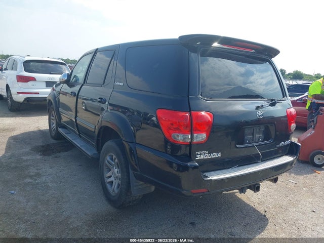 Auction sale of the 2007 Toyota Sequoia Limited V8, vin: 5TDBT48A27S291130, lot number: 45435922