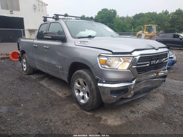 45435926 :رقم المزاد ، 1C6RRFBG9MN587180 vin ، 2021 Ram 1500 Big Horn  4x4 6'4 Box مزاد بيع