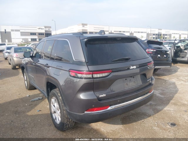 2022 Jeep Grand Cherokee Limited 4x2 მანქანა იყიდება აუქციონზე, vin: 1C4RJGBG9N8581885, აუქციონის ნომერი: 45435931