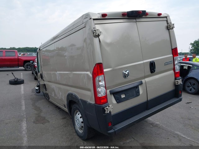 Продажа на аукционе авто 2023 Ram Promaster 2500 Low Roof 136 Wb, vin: 3C6LRVVG1PE510825, номер лота: 45436109