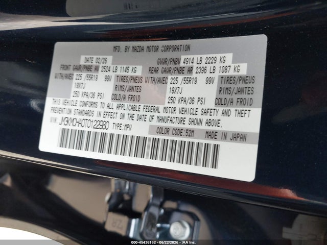 Mazda Cx-5 2.5 S Preferred 2026 JM3KMCHA0T0122980 Image 9