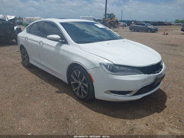 Продажа на аукционе авто 2015 Chrysler 200 C, vin: 1C3CCCCB9FN509393, номер лота: 45436170