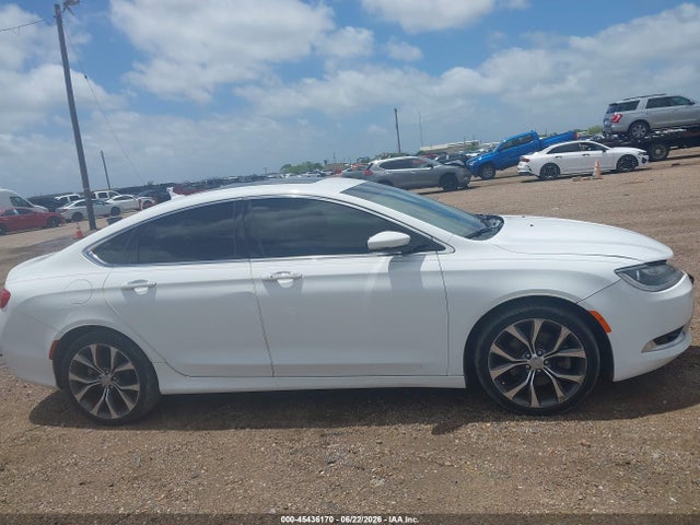 Продажа на аукционе авто 2015 Chrysler 200 C, vin: 1C3CCCCB9FN509393, номер лота: 45436170