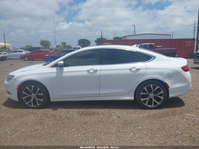 Продажа на аукционе авто 2015 Chrysler 200 C, vin: 1C3CCCCB9FN509393, номер лота: 45436170