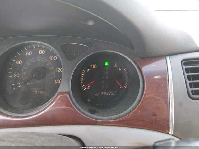 Aukcja sprzedaży 2004 Lexus Es 330, vin: JTHBA30G940001415, numer aukcji: 45436206