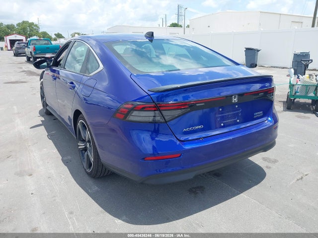 45436246 :رقم المزاد ، 1HGCY2F51SA036038 vin ، 2025 Honda Accord Hybrid Sport مزاد بيع
