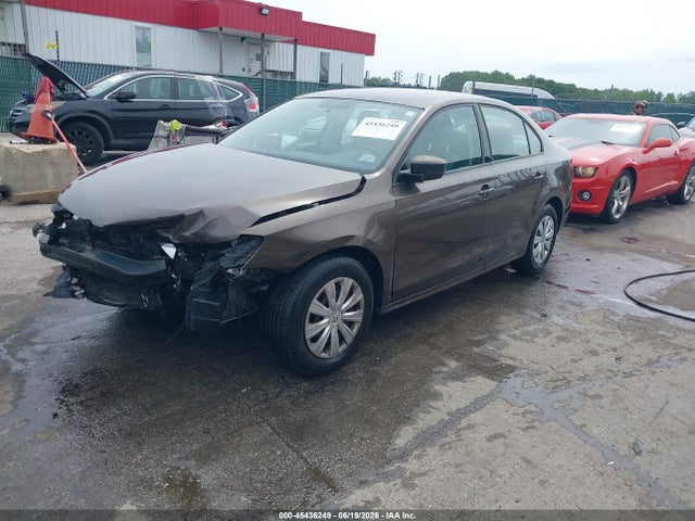 2013 Volkswagen Jetta 2.0l S მანქანა იყიდება აუქციონზე, vin: 3VW2K7AJ9DM401212, აუქციონის ნომერი: 45436249