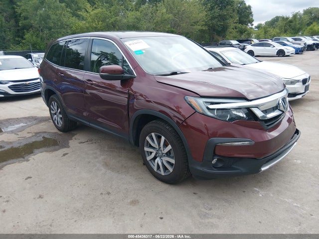 Auction sale of the 2019 Honda Pilot Ex-l, vin: 5FNYF6H54KB093954, lot number: 45436317