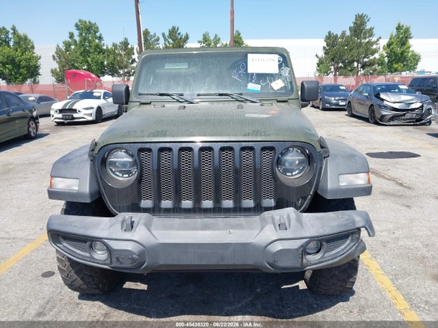 45436320 :رقم المزاد ، 1C4HJXDG7NW232809 vin ، 2022 Jeep Wrangler Unlimited Willys 4x4 مزاد بيع