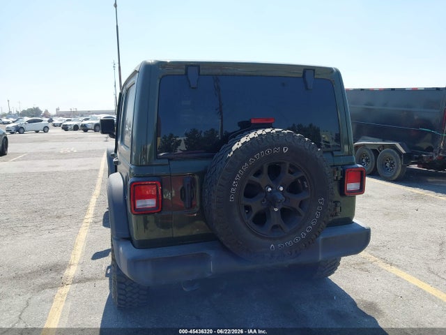 45436320 :رقم المزاد ، 1C4HJXDG7NW232809 vin ، 2022 Jeep Wrangler Unlimited Willys 4x4 مزاد بيع