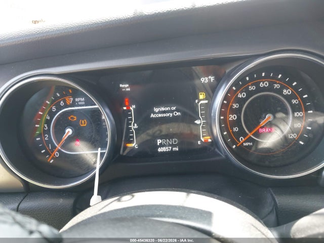 45436320 :رقم المزاد ، 1C4HJXDG7NW232809 vin ، 2022 Jeep Wrangler Unlimited Willys 4x4 مزاد بيع
