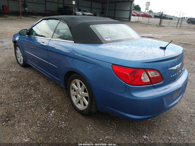 Продажа на аукционе авто 2008 Chrysler Sebring Limited, vin: 1C3LC65M98N264601, номер лота: 45436376