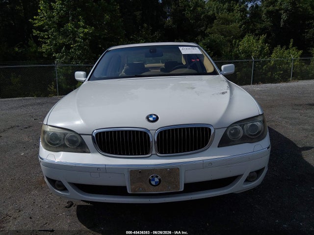 45436383 :رقم المزاد ، WBAHN83516DT62671 vin ، 2006 Bmw 750li مزاد بيع