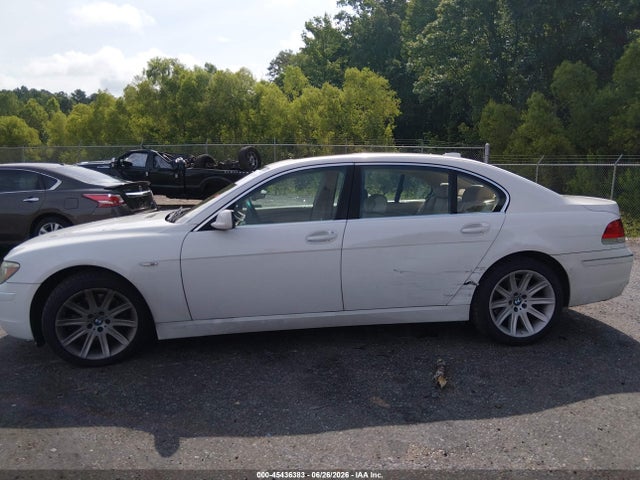 45436383 :رقم المزاد ، WBAHN83516DT62671 vin ، 2006 Bmw 750li مزاد بيع