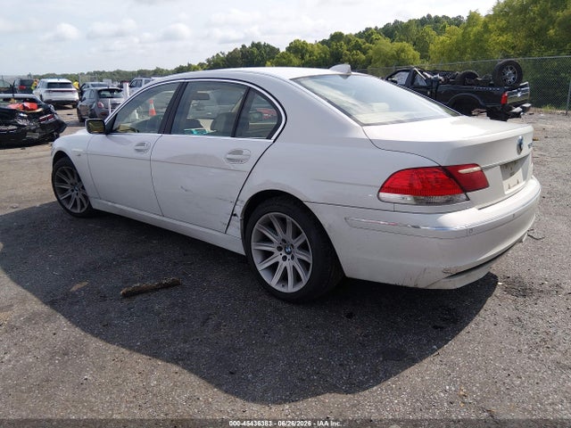45436383 :رقم المزاد ، WBAHN83516DT62671 vin ، 2006 Bmw 750li مزاد بيع
