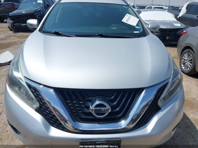 2018 Nissan Murano Sv მანქანა იყიდება აუქციონზე, vin: 5N1AZ2MG8JN103485, აუქციონის ნომერი: 45436412