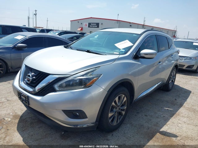 2018 Nissan Murano Sv მანქანა იყიდება აუქციონზე, vin: 5N1AZ2MG8JN103485, აუქციონის ნომერი: 45436412