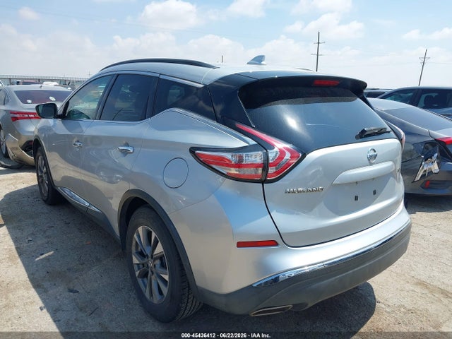 2018 Nissan Murano Sv მანქანა იყიდება აუქციონზე, vin: 5N1AZ2MG8JN103485, აუქციონის ნომერი: 45436412