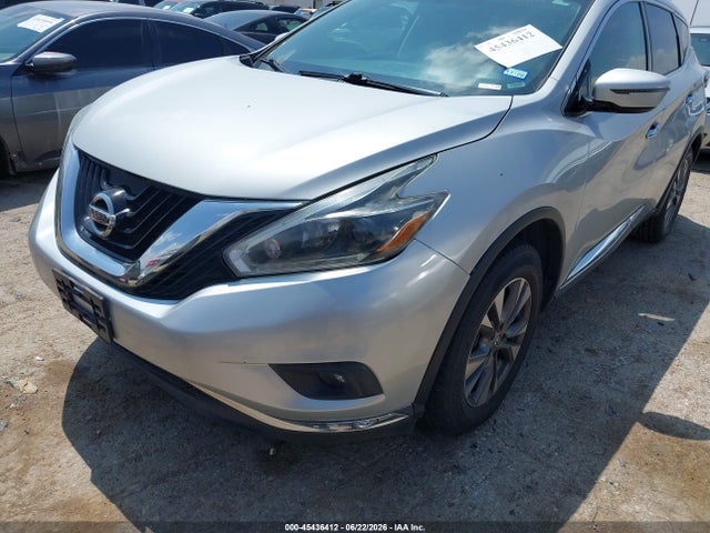 2018 Nissan Murano Sv მანქანა იყიდება აუქციონზე, vin: 5N1AZ2MG8JN103485, აუქციონის ნომერი: 45436412