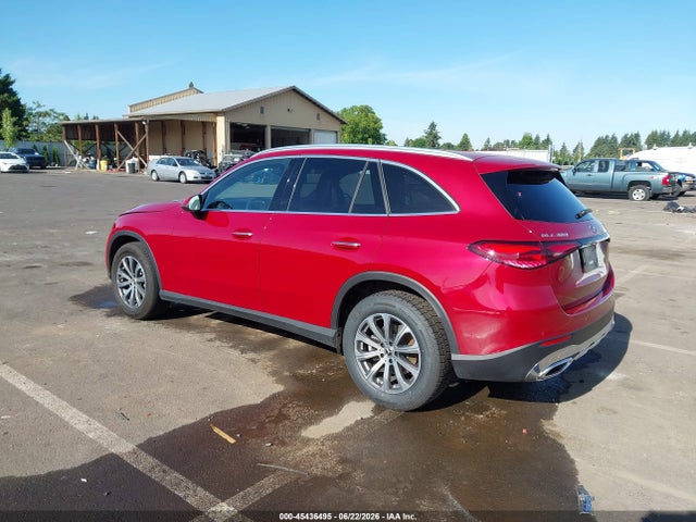 Продаж на аукціоні авто 2024 Mercedes-benz Glc 300 4matic Suv, vin: W1NKM4HB0RF079599, номер лоту: 45436495