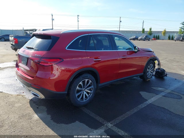 Продаж на аукціоні авто 2024 Mercedes-benz Glc 300 4matic Suv, vin: W1NKM4HB0RF079599, номер лоту: 45436495