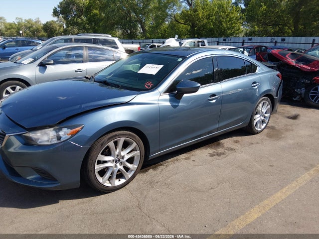 2016 Mazda Mazda6 I Touring მანქანა იყიდება აუქციონზე, vin: JM1GJ1V50G1429679, აუქციონის ნომერი: 45436585