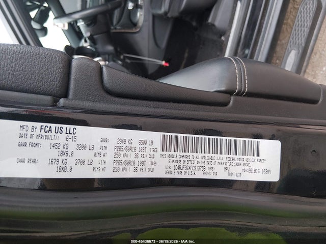 Jeep Grand Cherokee Limited 2015 1C4RJFBGXFC913759 Image 9