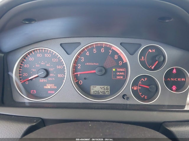 45436697 :رقم المزاد ، JA3AH86C76U047488 vin ، 2006 Mitsubishi Lancer Evolution Ix/mr مزاد بيع