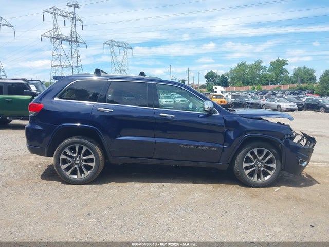 1C4RJFCG8HC772496 Jeep Grand Cherokee Overland 4x4
