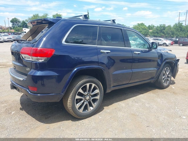 1C4RJFCG8HC772496 Jeep Grand Cherokee Overland 4x4