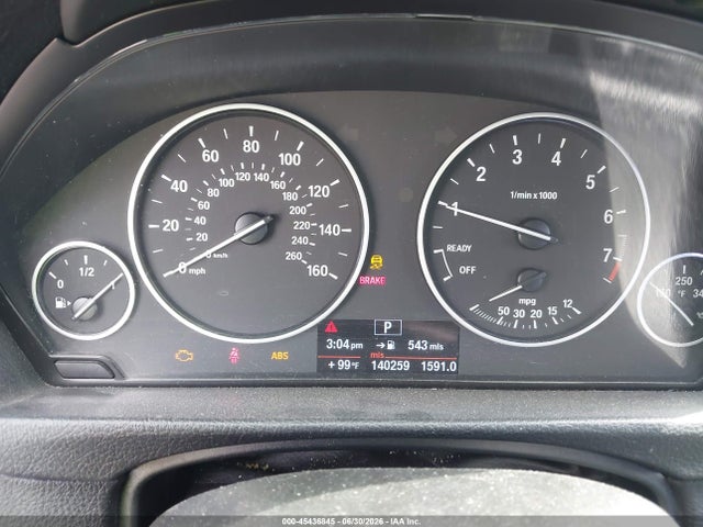 2012 Bmw 328i მანქანა იყიდება აუქციონზე, vin: WBA3A5C53CF344595, აუქციონის ნომერი: 45436845